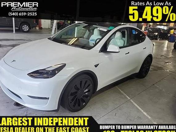 TESLA MODEL Y 2023 7SAYGDEF3PF832420 image